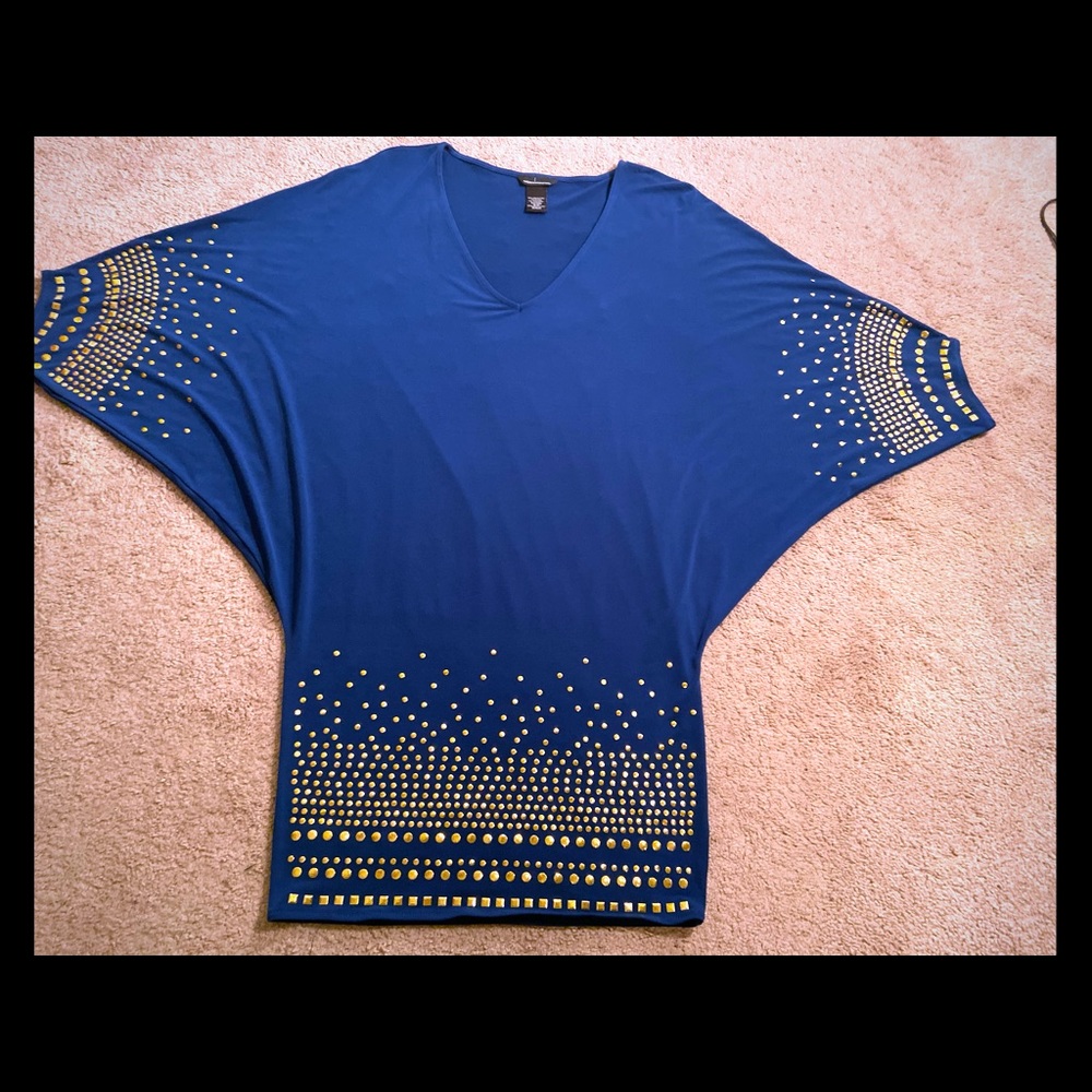 Blue Studded Dress